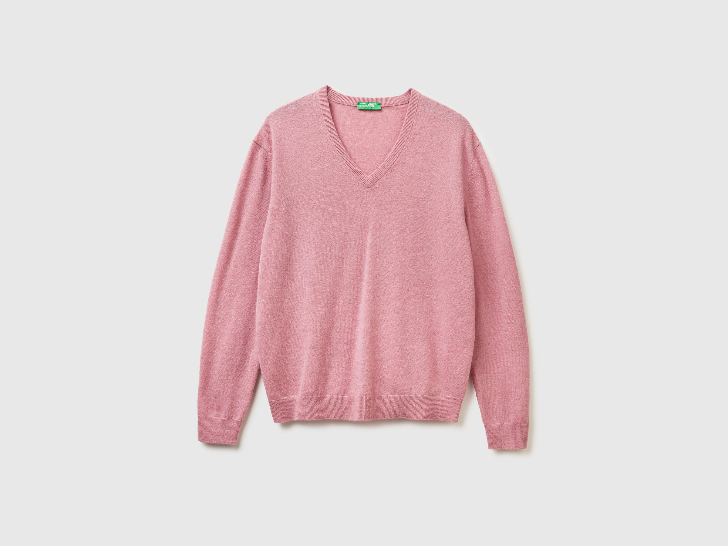 V NECK SWEATER L/S Herren image number 5